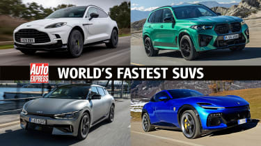 Fastest SUVs in the world Auto Express